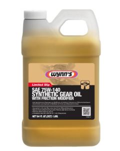 Wynns Synthetic Gear Oil SAE 75W-140 64OZ (4/Case)