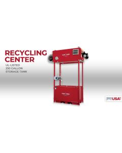 Recycling Center with 250-Gallon Tank